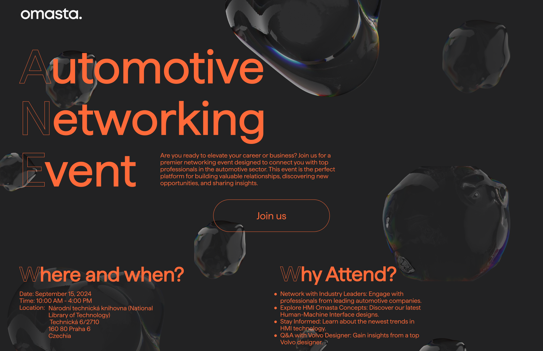 Omasta. – Social Media Invatation Test Task for a Design Company