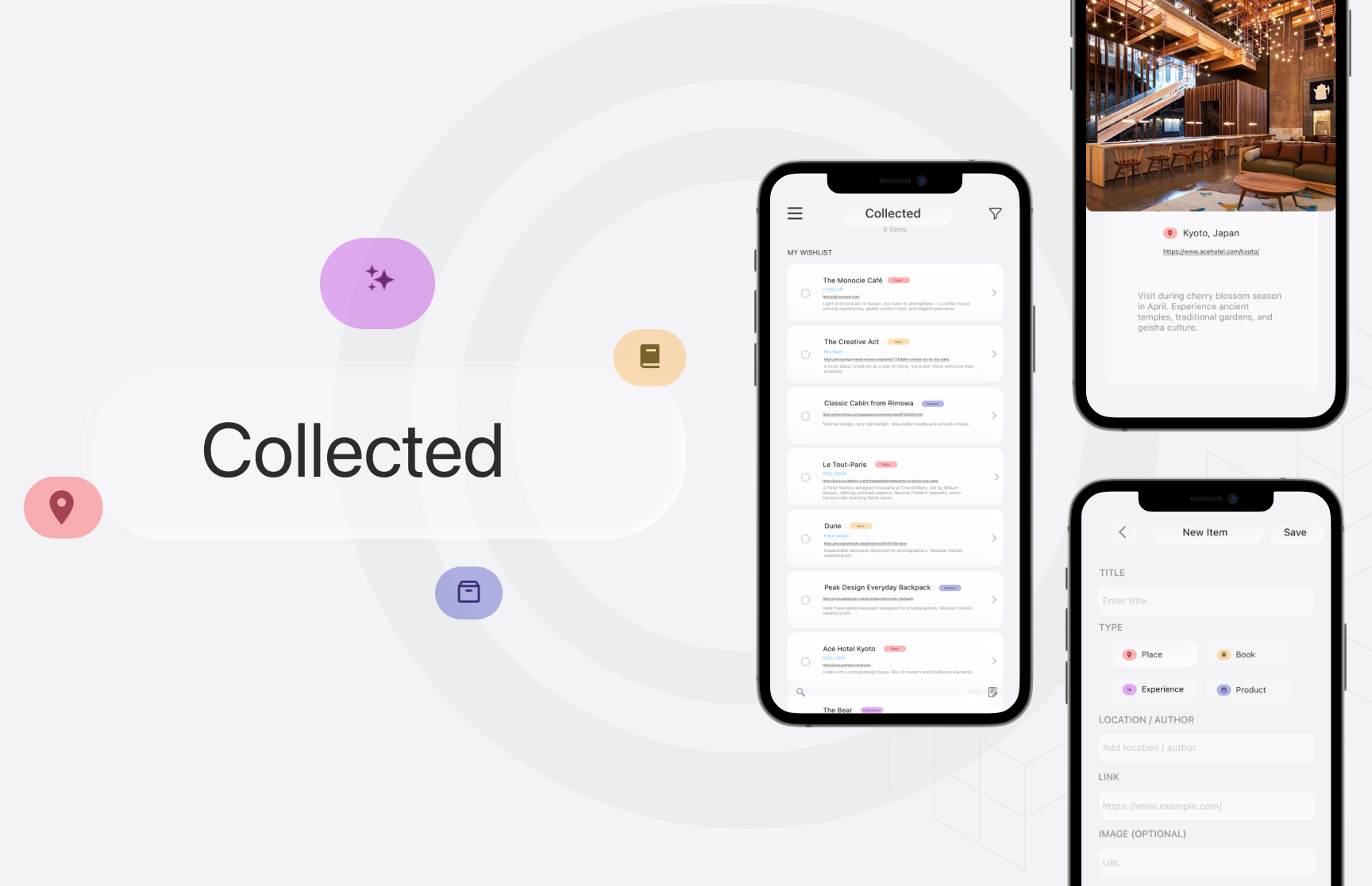 COLLECTED APP